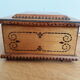 Jewelry box with wooden compartments