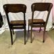 Chaises de bistrot de campagne