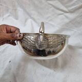 Silver Swan Fruit Basket