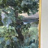 Swedish Oil on Canvas – “Tree” By  LARS BJÖNNI ANDERSSON