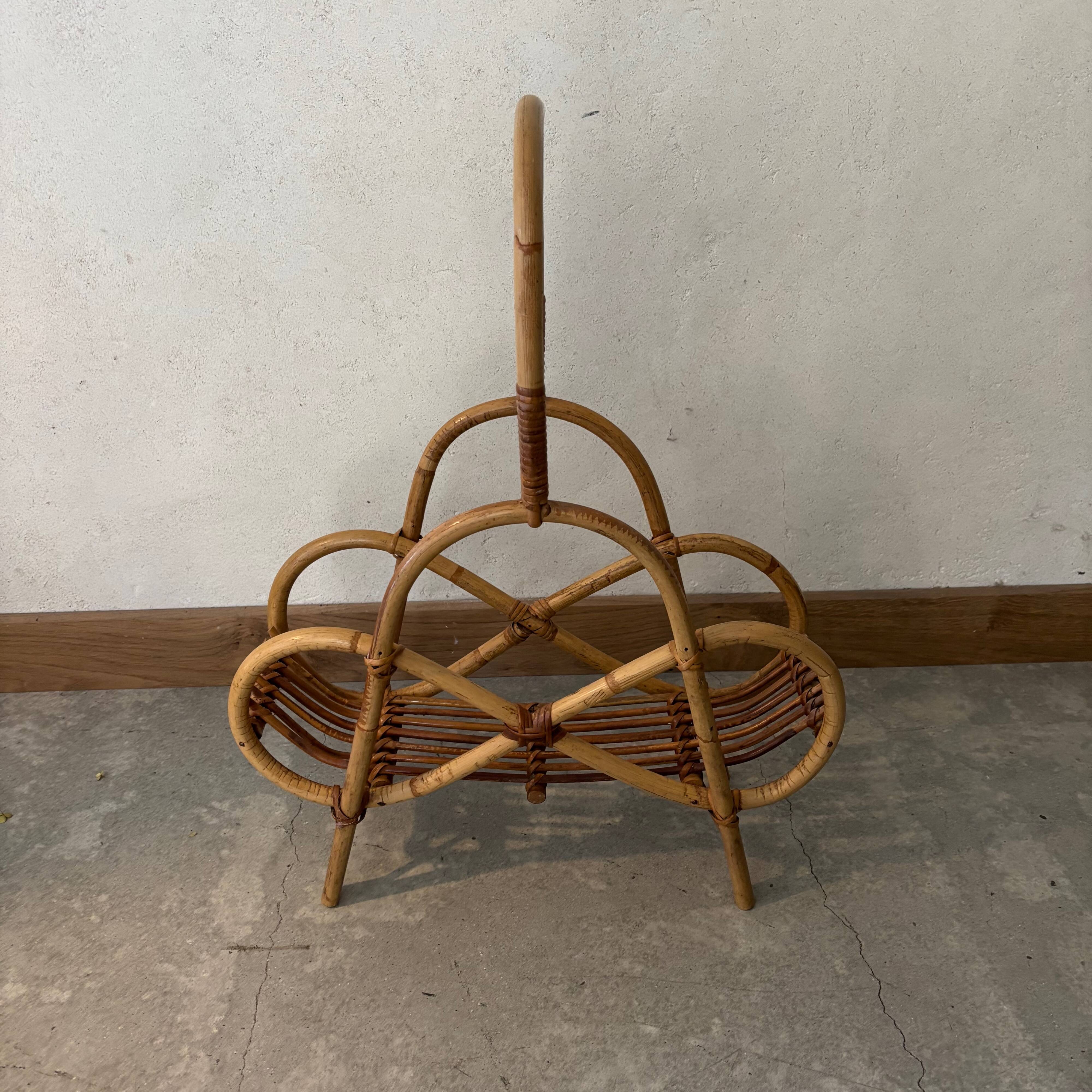 Vintage magazine rack