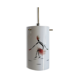 Tubular opaline hanging