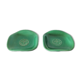 Set of 2 MoëtetChandon vintage cup, empty pockets, coasters or bottle bottoms.