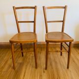 Pair of bistro chairs