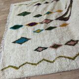 Handmade wool Berber rug 300 X 190 CM