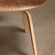 Chauffeuse Charles & Ray Eames LCW Walnut pour Herman Miller