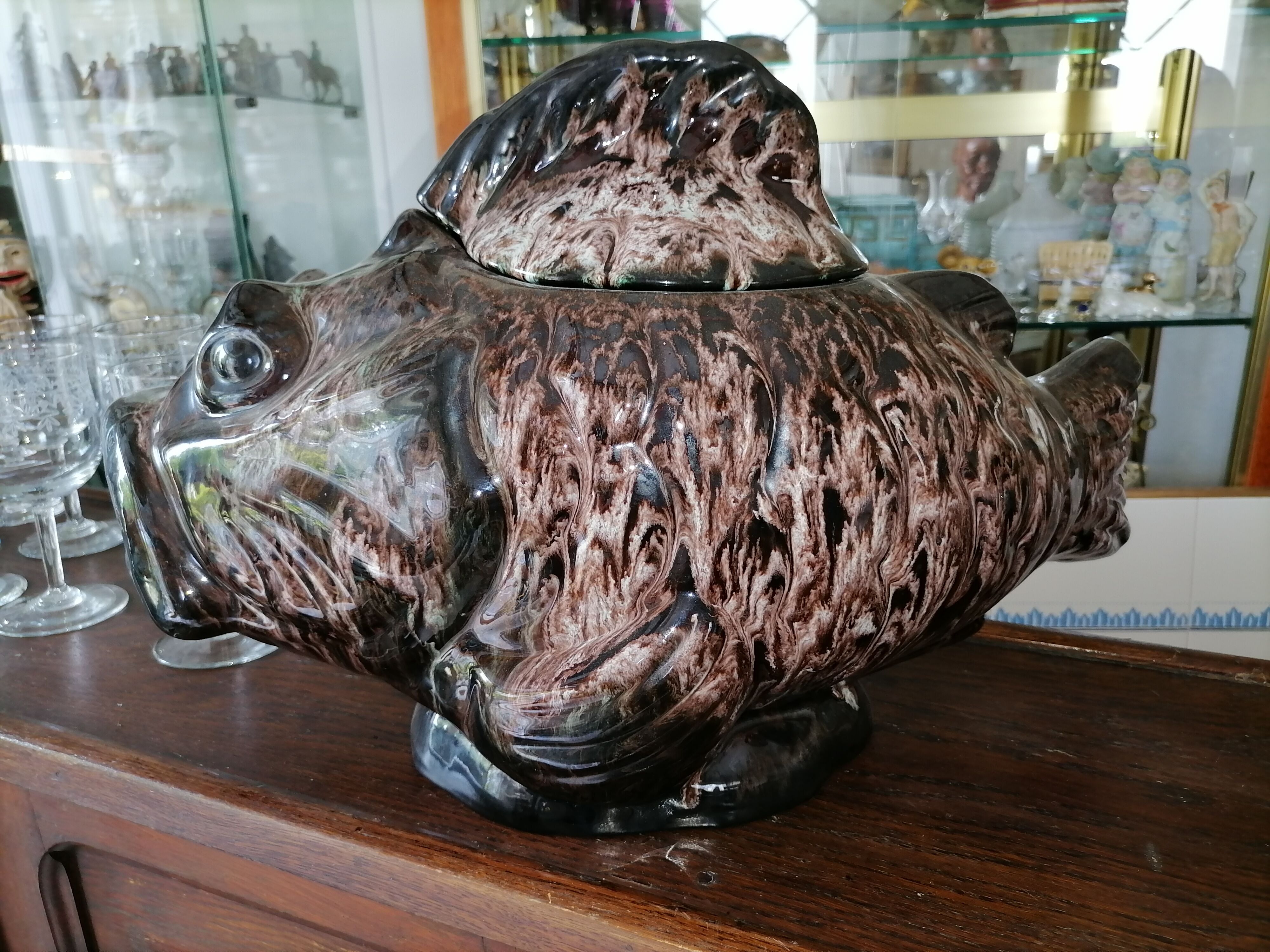 Soupière poisson