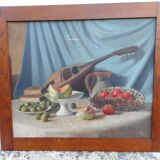 Oil on canvas, still life