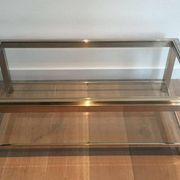 Chrome coffee table