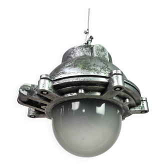 Industrial lamp, explosion-proof pendant light by Eclatec Nancy