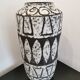 Vase Scheurich West Germany noir et blanc
