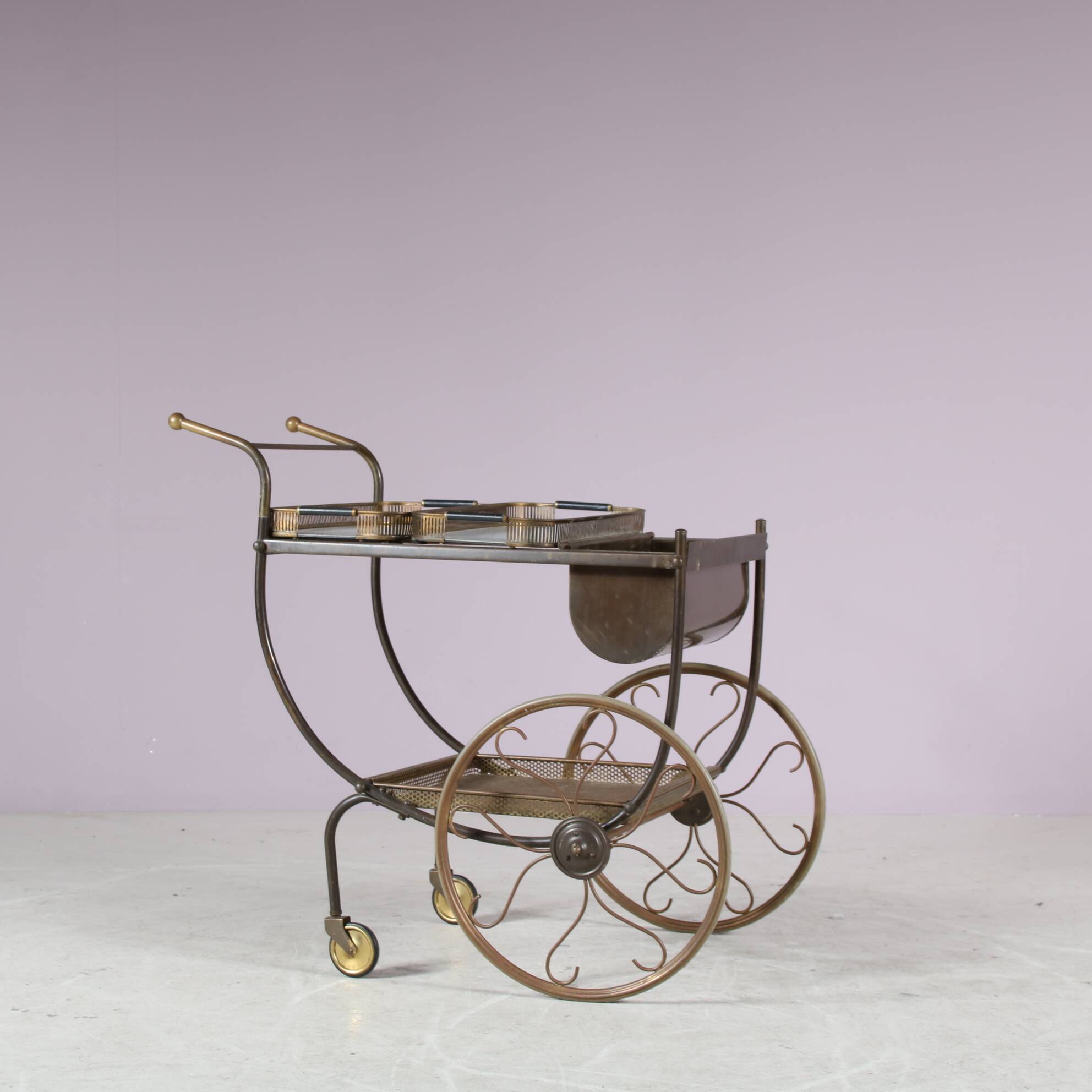 1950s Serving trolley by Svenskt Tenn, Sweden