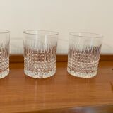 Christmas Pop-up 2022 - Trio of cut crystal whisky glasses