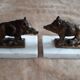 Bookends - boars - 50s