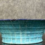 Longwy: Important bowl or empty pocket in polychrome cloisonné enamels