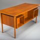 Danish teak desk by Peter Lovig Nielsen for Hedensted Mobelfabrik, 1974