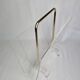 Vintage plexiglass and metal magazine holder, 80s