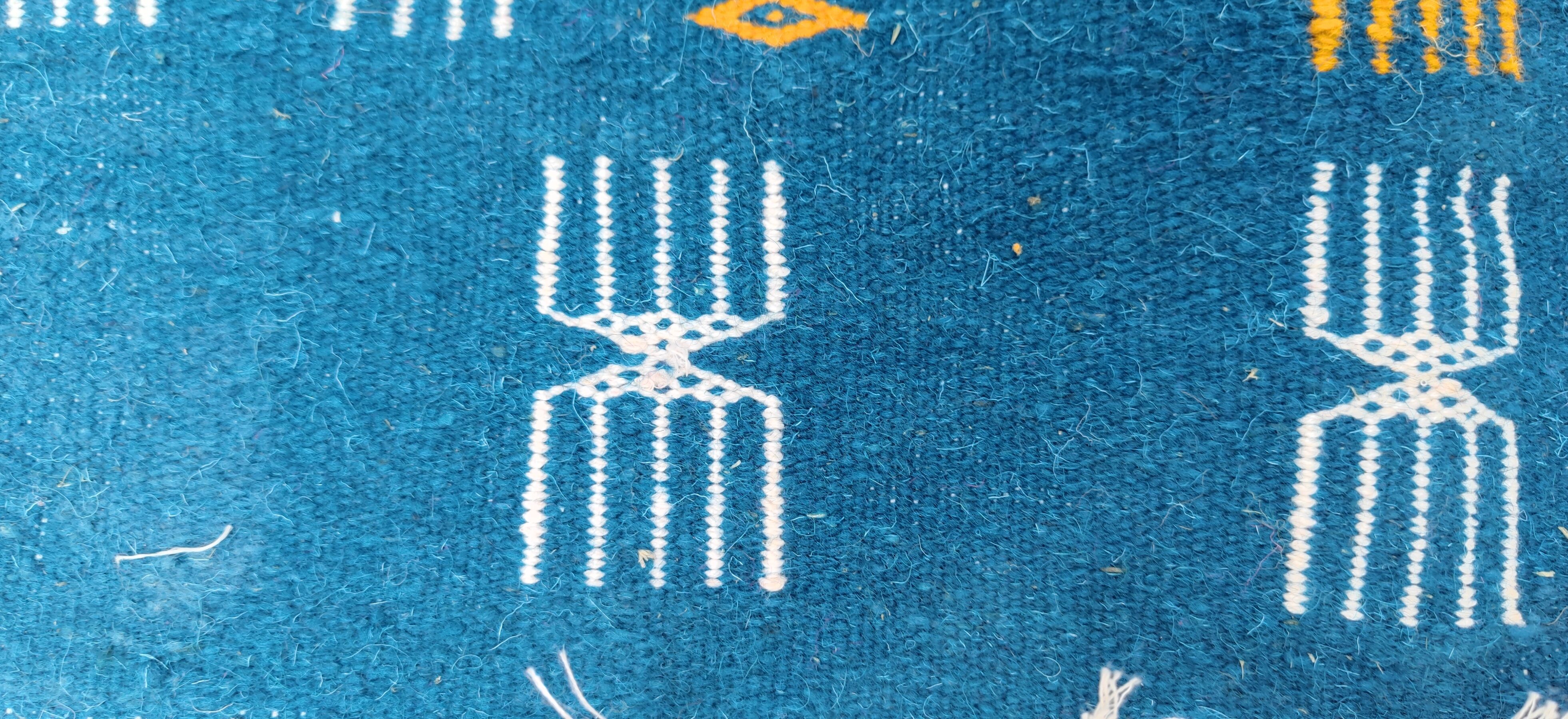 Berber rug in wool 112x68cm