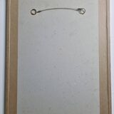 Abstract composition, original drawing signed Contreras, 1980s, 32 x 42 cm framed under glass