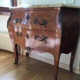 Chest of drawers rosewood marquetry