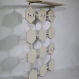 Space age design wall coat rack, 1960s 1970s
