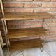 Iron and sheet metal shelf