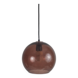 Wet effect glass pendant light