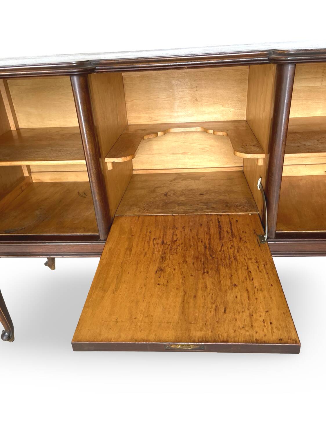 Élégant buffet italien fabriqué par Galleria G. Malafronte, Rome, années 1940