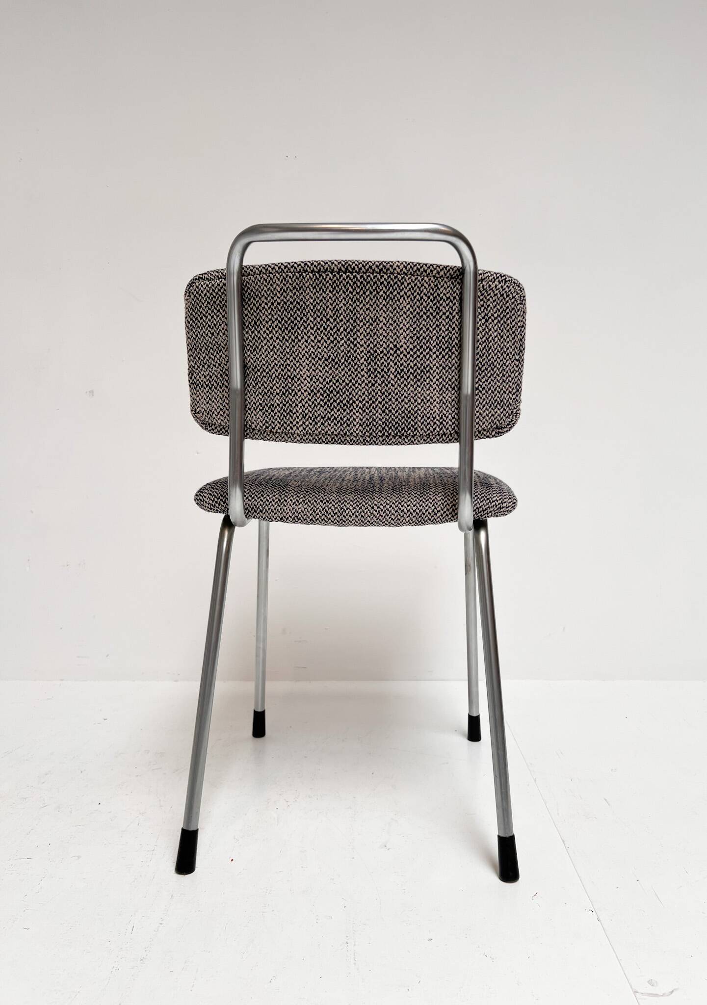 Set of 6 reupholstered chairs by Gebroeders De Wit, 1960s