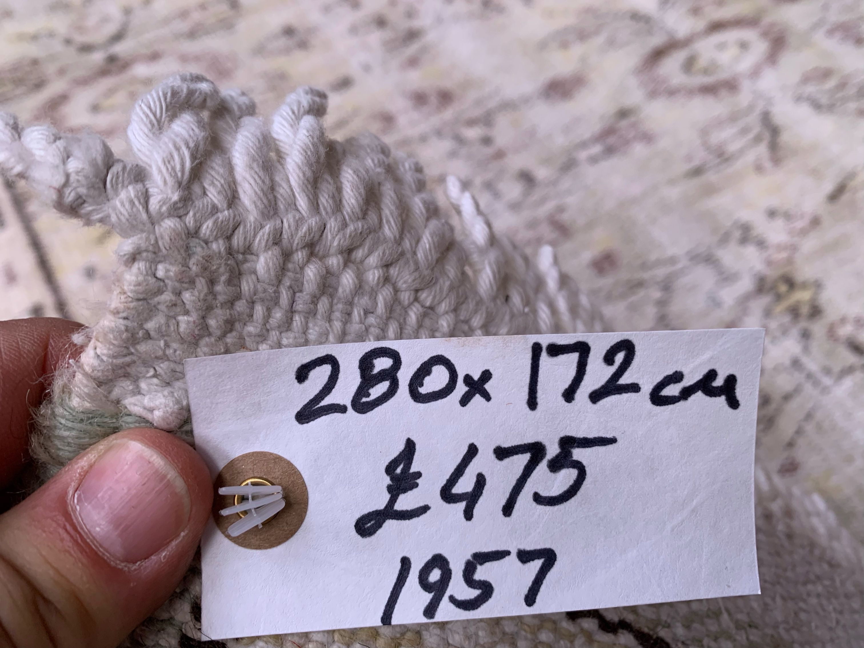 Vintage Turkish Rug 280x172 cm