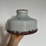 Raku style vase