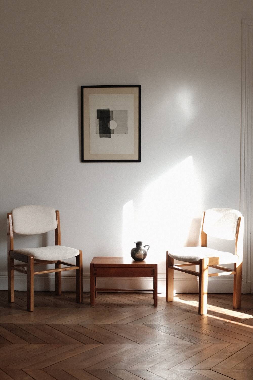 Maison Regain elm chairs