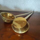 Ladles with old brass jams