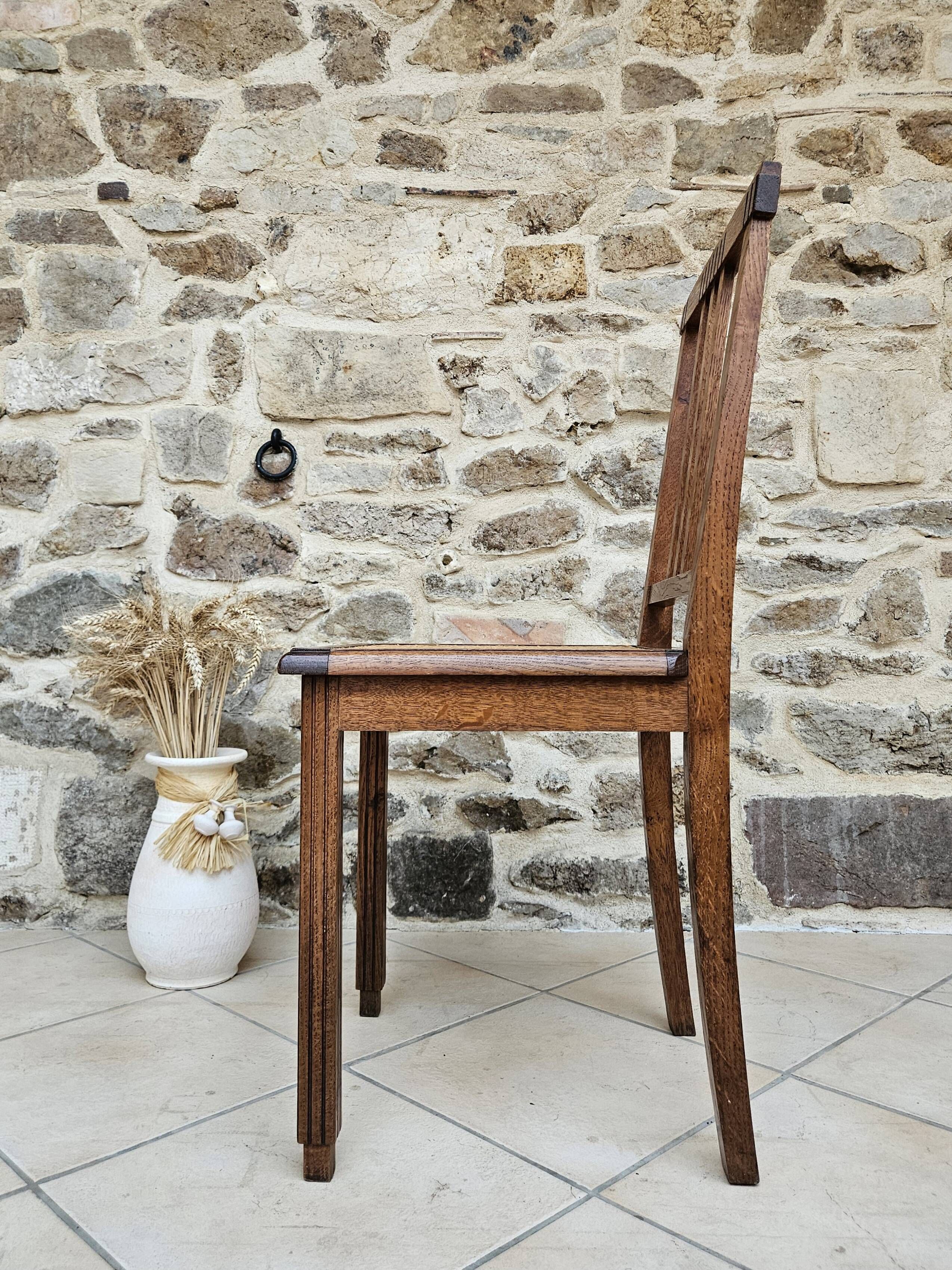 Lot of Art Deco chairs