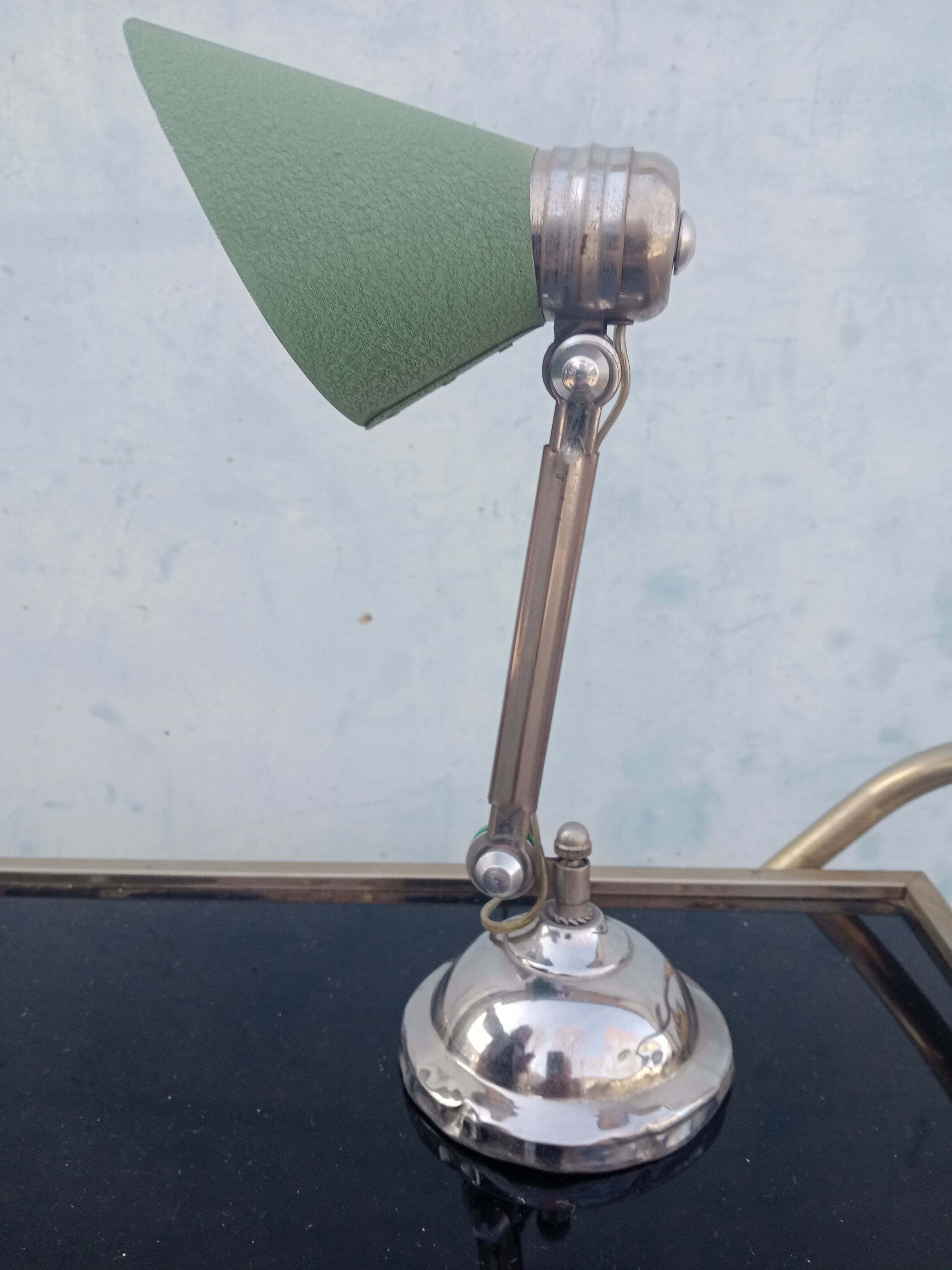 Art deco bedside lamp