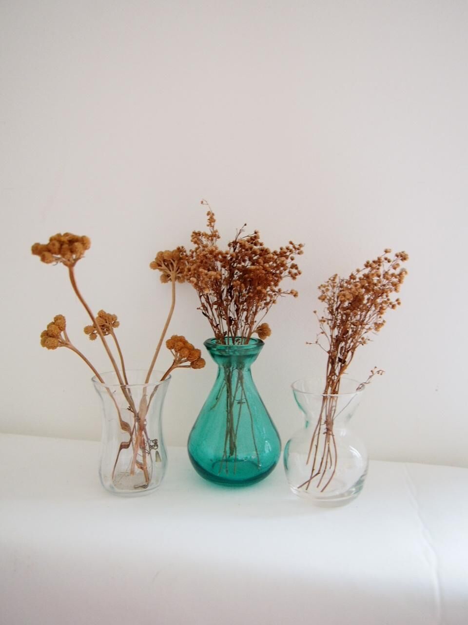 Lot de 3 minis vases en verre Selency