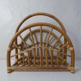 Rattan magazine door