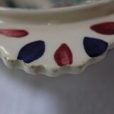 Ceramic eared bowl signed HB Quimper