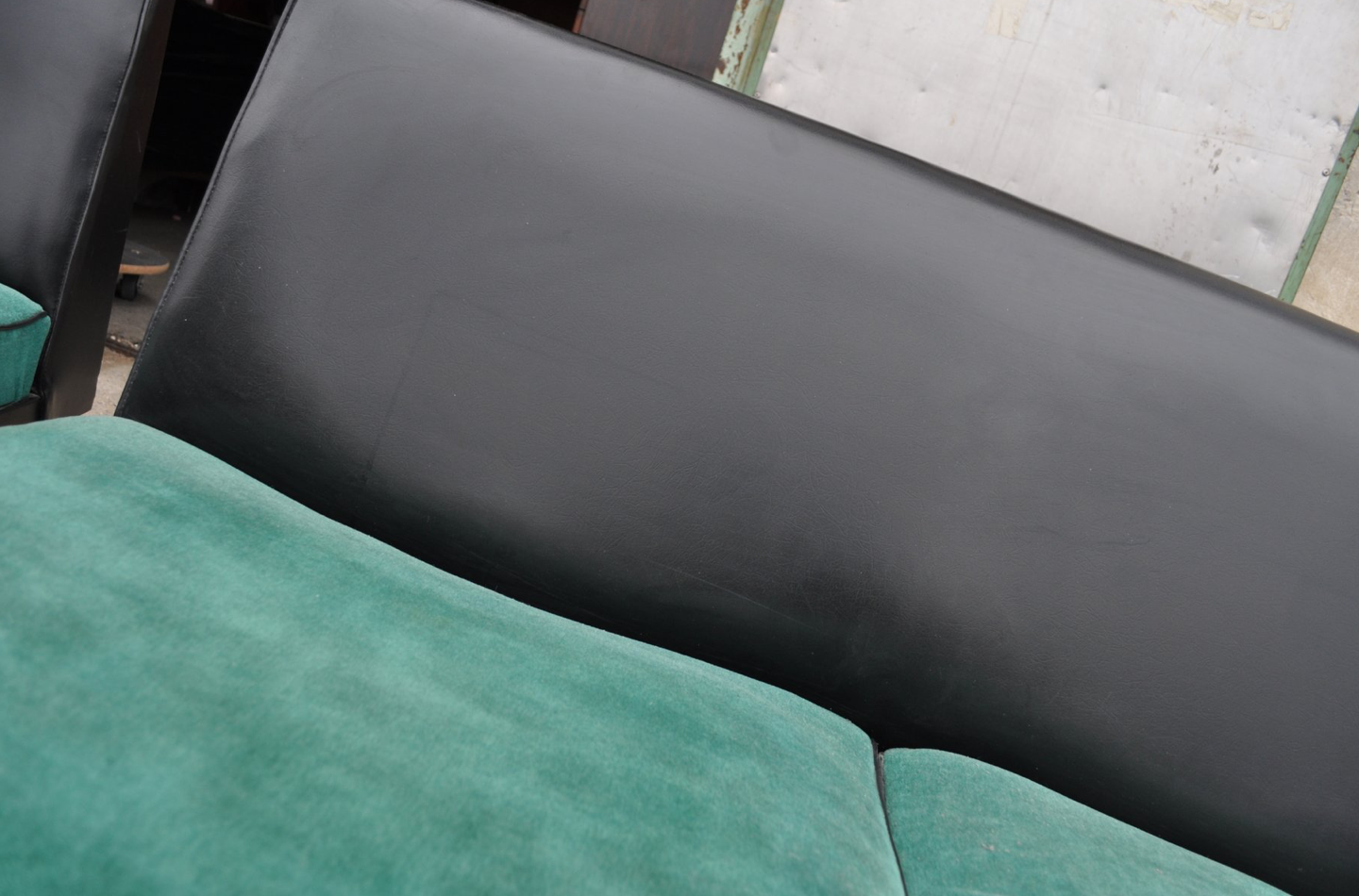 Mid-century danish sofa & armchairs, 1960s, set of 4