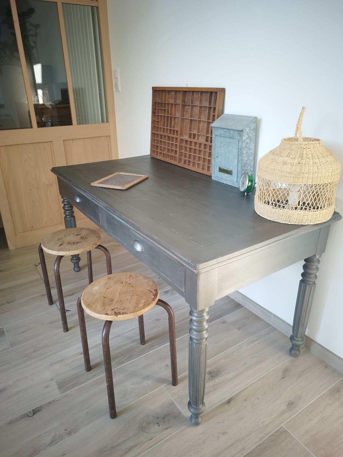 Renovated old office