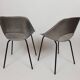 Suite de quatre chaises par Pierre Guariche pour Steiner