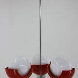 Space Age Chandelier by Napako, Czechoslovakia, 1970s