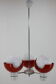 Space Age Chandelier by Napako, Czechoslovakia, 1970s