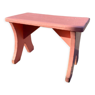 Pink stool