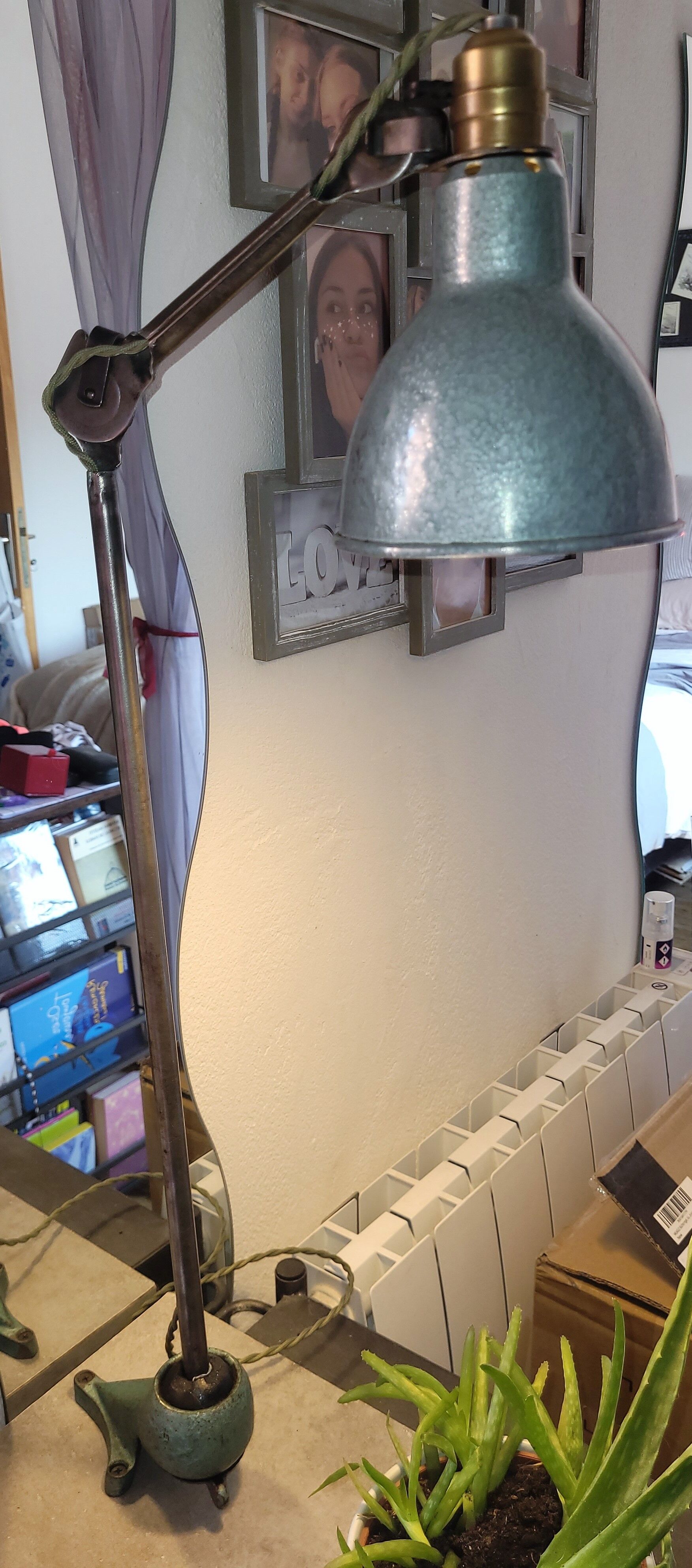 Gras lamp 1930 model 202 reflector 1054