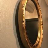 Golden old mirror 34x27cm