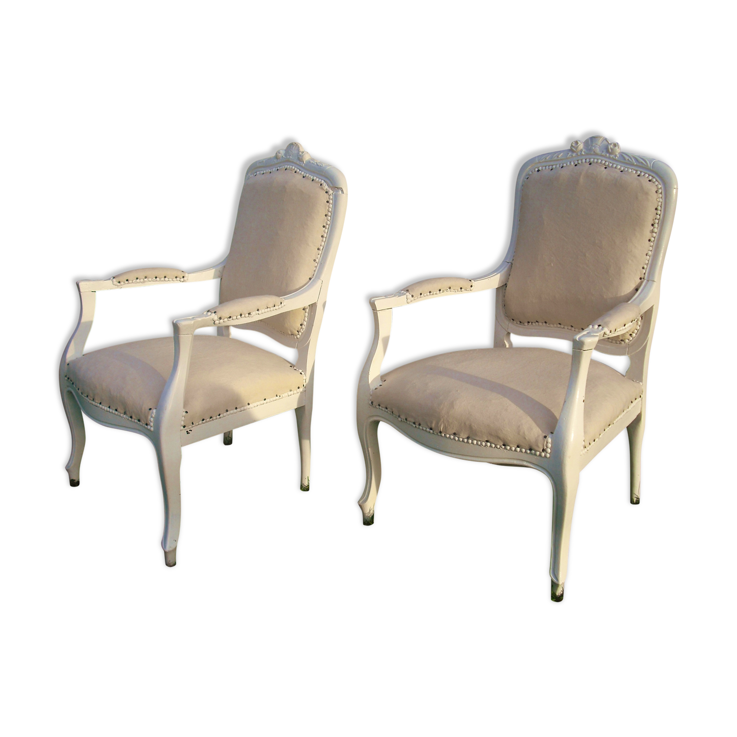 Pair of armchairs