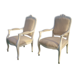 Pair of armchairs