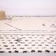 Unique natural wool Moroccan rug 3x2 m