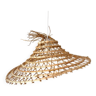 Straw pendant light